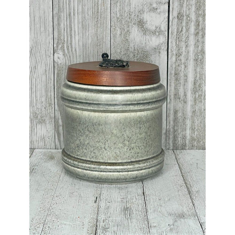Vintage Ceramic Tobacco Jar Humidor T Denmark 356
